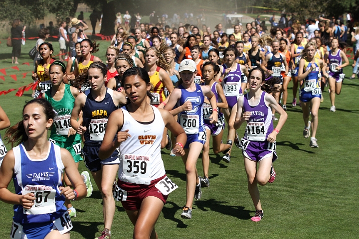 2010 SInv D1-203.JPG - 2010 Stanford Cross Country Invitational, September 25, Stanford Golf Course, Stanford, California.